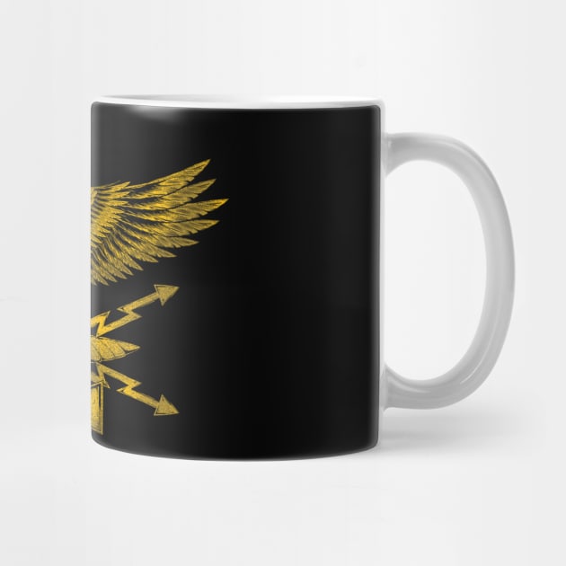 Ancient Classical Roman Eagle Legionary Standard SPQR by Styr Designs